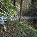 Blick zurück auf die Metallkonstruktionen
