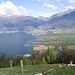 die Einmündung des Ticino in den Lago Maggiore und ...