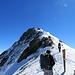 Gipfelgrat für den ambitionierten Gipfelsammler (recht exponiert)