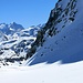 Blick ins Engadin zum Bernina-Massif