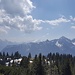 Sonntagshorn und Berchtesgadener - zwischen Sonntagshorn und Reifelberg schauen noch die Loferer durch. 