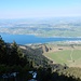 Tiefblick zu Luzerner- und Küssnachtersee