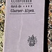 Erstausgabe des Clubführers durch die Glarneralpen von 1902