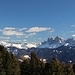 schöner Blick zu den Dolomiten