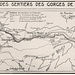 Wegenetz der Société des Sentiers des Gorges de l'Areuse. 