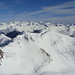 Imposante Gipfelschau in die Silvretta - über der weitläufigen Südflanke des Chörbsch Horns
