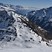 Gipfel erreicht; Blick auf unseren gestrigen Gipfel: Piz Cavadri