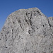 der Gipfelaufbau des Risser Falken von Süden, hier ist Hermann v. Barth aufgestiegen(Barthkamin III)