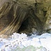 Camoscellahöhle, Eingang