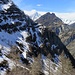 Die noch verschneite Querung Richtung Obers Alpji