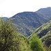 Blick in eines der hinteren Seitentäler (Valmaggina?) des Valle Morobbia