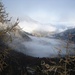 Letzte Nebelschwaden im Loferer Hochtal.