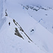 Aufstieg von links via Glacier du Mountet