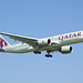 Ein A350 von Qatar Airways