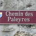Chemin des Paleyres
