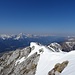 diesmal etwas getrübte Sicht nach Westen bzw. Südwesten nach Südtirol und den Dolomiten<br />(die 3 Tofanas, Antares, Pelmo sollten an guten Tagen sichtbar sein) 
