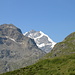Biancograt un Piz Bernina (..und links der Munt Pers)