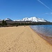 Picture from Baldwin Beach looking towards the two Maggies Peaks I