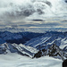 Schöne Wolkenformation in Richtung Ortler