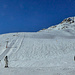 Und - bei der Schneequalität - endlich wieder im Skigebiet!
