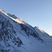 letzte Sonnenstrahlen am Dreieck-, Aletsch- und Sattelhorn