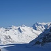 die Schatten werden allmählich länger - Ausblick über den Grossen Aletschgletscher