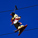 Mickey Mouse fährt Ski