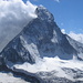 Helikopter-Aufnahme vom Matterhorn (von uns gemacht, zwei Tage zuvor)