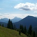 Blick Richtung Brandenberger Alpen mit dem Guffert