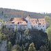 Burg Wildenstein vom Bandfelsen aus betrachtet