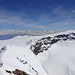 Glacier de Tsanfleuron und der Weitblick in die Walliser Gipfel