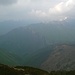 Panoramica dal Monte Todano 1667 mt, la Val Pogallo in evidenza.