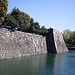 Die Umfassungsmauer des inneren Teils der Shogun-Burg Nijō-jō / 二条城.