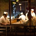 Blick in ein Restaurant, Shimbashi-dōri, Gion, Kyoto.