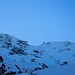 La cima vista nei pressi dell'Alpe Forciaz.