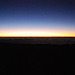 kurz vor Sonnenaufgang beim Aufstieg zum Teide - die letzten Sterne verblassen
