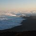 Wolken "branden" an die Berghänge Teneriffas