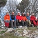 Gipfelfoto - mit vier Hikr'n in rot ;-)