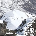 <b>L'Anticima Nord (2585 m) vista dalla cima principale del Pizzo dell'Uomo (2663 m).</b>