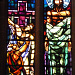 Fenstermalerei in der Kirche St. Etienne in Moudon