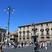Catania - la Piazza con la Fontana dell'Elefante, simbolo di Catania
