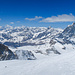 Blick in Richtung Klein Matterhorn und Matterhorn