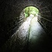Im Tunnel des Mülibach unter dem Bahndamm