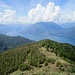 ... salendo verso il Monte Croce di Muggio : panorama sul Lago di Como