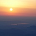 Sonnenuntergang II: Sonne und Greifensee konkurrieren um die schönste Farbe