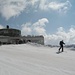 Start ab Mittel-Allalin, Wetter gut