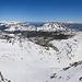 180° panorama from the true summit