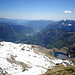 Media Val Seriana e Lago Sucotto dalla cima del Madonnino.