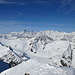 Gipfelblick nach Westen zu den höchsten Bernern