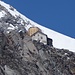 optische Täuschung, alte und neue Schwarzensteinhütte sind in  Wirklichkeit 100 Höhenmeter voneinander getrennt